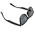 Shiratori Classic 80's Vintage Style Design Polarized Sunglasses (black, Grey)