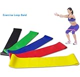 Gozebra(TM) Resistance Band Loop Yoga Pilates Home