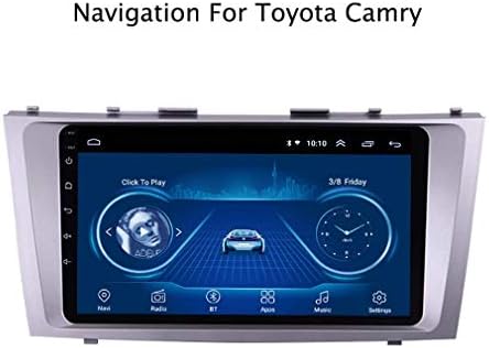 DUMXY 9 Inch Android 8.1 Full Touch Screen Car Multimedia System For Toyota Camry 2007-2011 Car Gps Radio Navigation Car Autoradio MP5 Player ，Rearview Camera