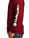 Carhartt Men's Signature Sleeve Logo Long Sleeve T Shirt Loose Fit