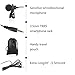 Lavalier Microphone for iPhone and Android Smartphone with Lapel Clip and Travel Bag