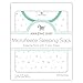 Amazing Baby Microfleece Sleeping Sack, Wearable Blanket with 2-Way Zipper, Use After Swaddle Transition, Playful Dots, SeaCrystal, Large 12-18 Month