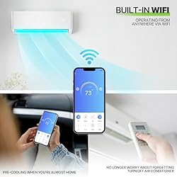 Magshion 9000 BTU Mini Split Air Conditioner w/0.75