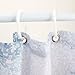 LIVILAN Nautical Shower Curtain Set with 12 Hooks Kraken Bathroom Curtains Fabric Decorative Bath Curtain Waterproof Shower Curtain Liner, 72 x72 Iinches