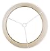 White Cotton Drum Cylinder Shade 8x8x11 (Spider)