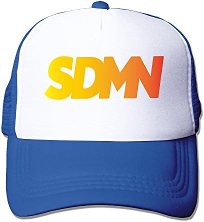 SDMN Sidemen Golden Snapback Trucker Mesh Men Women One Size Fits Most Hats Caps RoyalBlue