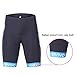 Anivivo Mens Cycling Shorts 3D Gel Padding With Italian Imported Non-Slip Belt,Bike Shorts