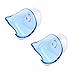 2 Pcs Clear Random Color Plastic Suction Razor Holder Rack Bathroom Razor Storage