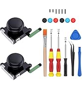 2-Pack 3D Joycon Joystick Replacement,ABLEWE Analog Thumb Stick Joycon Repair Kit for Switch, Inc...