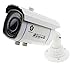 Security Bullet Camera, Savvypixel 2.0 Megapixel HD 1080P 4 in 1 TVI/CVI/AHD/CVBS Security Cameras, Night/Day Outdoor Surveillance Camera with 2.8-12mm Lens( White)