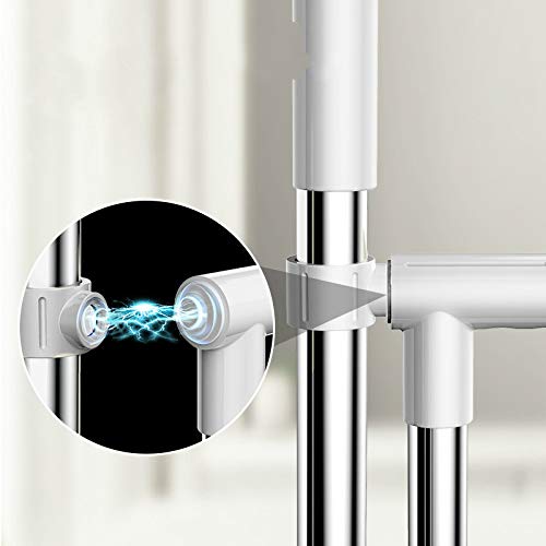 Wuudi 3-delige set bezem en veegschep-wisserbezem, afneembare en opvouwbare bezem en wisserbadkuipset, bezem- en… - Afbeelding 7