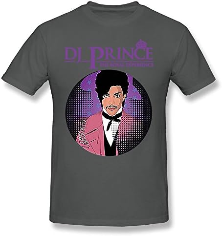 WJLIN66 Men's Prince Logo O Neck T Shirts T Shirt
