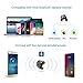 Mini Invisible Wireless Earbud, FANZY in-Ear Bluetooth Headphones with Mic, Hands-Free & Noise Canceling Wireless Earpiece for Car Running Music (Black)