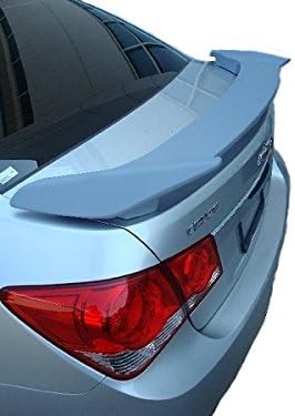 2011 & up Chevrolet Cruze Sport 2 Post Sport Style Factory Spoiler - Painted or Primed : WA636R Silver Ice Metallic