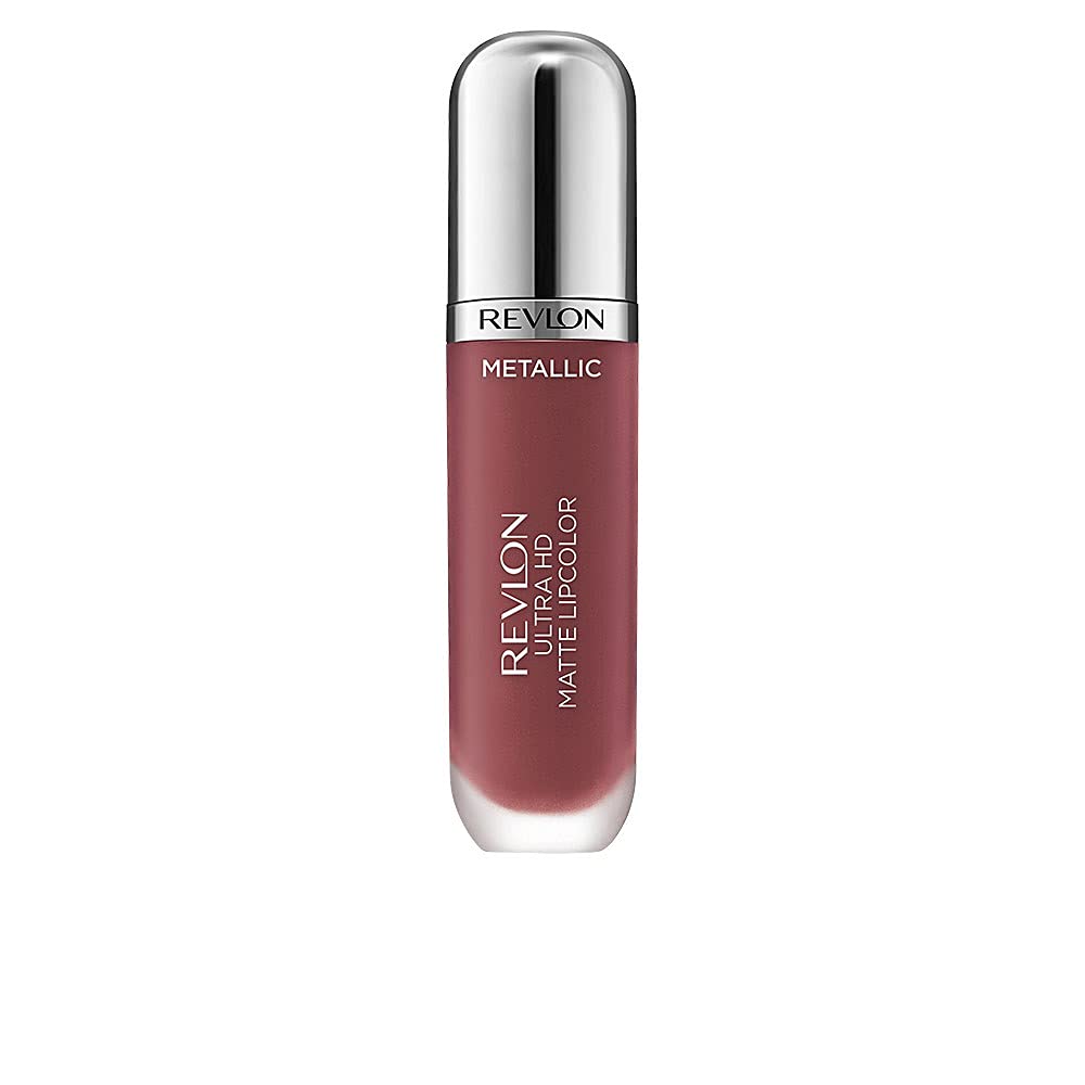 Revlon Ultra HD Metallic Matte Lipcolor, Shine 5.9 ml (Pack of 1)