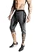 MAIKANONG Mens 3/4 Joggers Slim Fit Shorts Tapered Sweatpants for Gym Running Athletic