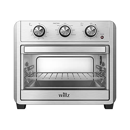 Willz 6in1 Air Fryer Toaster Oven, Countertop Convection Oven Combo