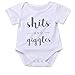 HappyMA Newborn Baby Boys Girls Romper One Piece Outfit Summer Bodysuit (0-6 Months)
