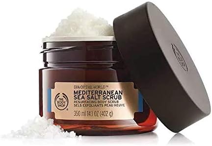 Body Shop Sea Salt Body Scrub - facial scrub