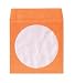 mediaxpo Brand 100 Orange Color Paper CD Sleeves with Window & Flap
