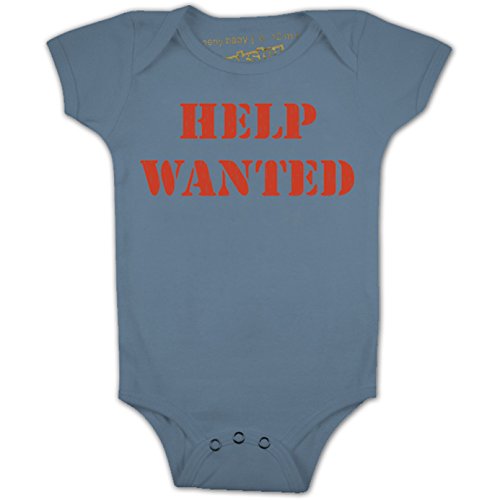 Punkster Baby Boys' HELP WANTED SS Punksie 18-24M Blue
