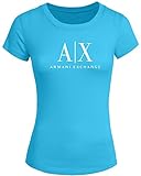 Armani Exchange For 2016 Womens Printed Short Sleeve tops t shirts
