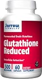 Jarrow Formulas - Glutathione Reduced 500 mg 60 caps (Pack of 2)