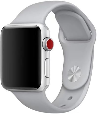 Apple Watch Band 42mm,Fendy Soft Silicone iWatch Sport Band for Apple Watch Series 3,Series 2,Series 1,Sport &amp; Edition,Fog