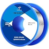TREONYIA 63-37 Tin Lead Rosin Core Solder Wire (0.6mm 50g) Electrical Soldering Wire - 0.0236 inches, 0.11lbs