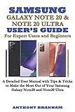 SAMSUNG GALAXY NOTE 20 & NOTE 20 ULTRA USER’S