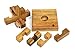 Newton's Comet: Handmade & Organic 3D Brain Teaser Wooden Puzzle for Adults from SiamMandalay with SM Gift Box(Pictured)