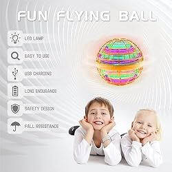 Flying Ball Toy Globe 360°Rotating Hand Controlled