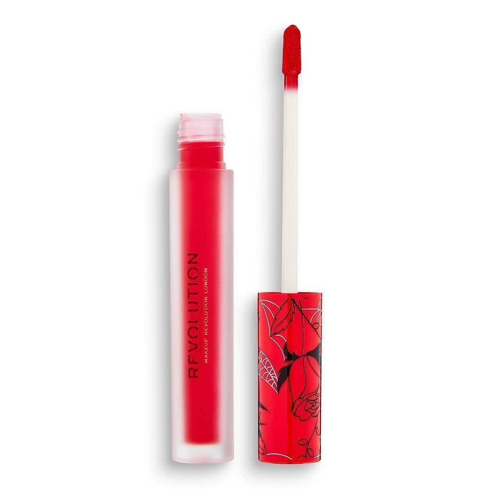 Makeup Revolution, Halloween, Vinyl, Liquid Lip, Haunted, 2.2g
