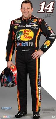 TI47490 Tony Stewart Bass Pro Cardboard Cutout Standee Standup NASCAR Racing