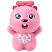 BEVA Wireless Kids Mp3 Music Player Cute Girls Beaver Noise Maker Machine Toy Cartoon Bluetooth Speaker, Perfect Birthday Christmas Gift for Baby Kids