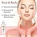 GAEA MIRACLE - Body Oil Body Lotion Moisturizing Oil, Organic Blend of Rose Olive Oil with Vitamin E - Daily Moisturizing for Face and Full Body - for Sensitive/Dry Skin 3.3 Fl.oz