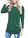 Twippo Women's Long Sleeve Casual Blouse Shirt Tops Tunic