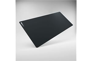 Gamegenic Play Mat – Black Prime XL Playmat – Smooth & Tough – Compatible with Magic The Gathering Commander Deck, Pokemon Ca