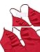 Ekouaer Women One Piece Swimsuit Monokini Sexy Cute Swimwear Bathing Suit