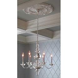 30 1/8"OD x 1 1/2"P Attica Acanthus Leaf Ceiling