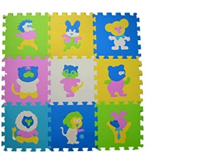 Cute Animals Non-Toxic Foam EVA Playmat