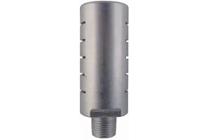 TOPRING 86.415 Aluminium High Flow Pneumatic Muffler, 1/2(M) NPT, Pack of 5, Series 86