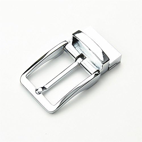 Nice Ones ベルトバックル ピン式バックル 回転可能 調節可能 金属 デザインバックル かっこいい メンズ ベルト 交換用 バックルのみ ビジネス 日常 ファション Bo 02