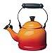 Le Creuset Enamel On Steel Demi Tea Kettle, 1.25 qt., Flame