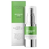 Revitalize Eye Serum - For Dark Circles, Puffiness, Bags, Tired, and Swollen Eyes - Anti-Aging Treatment - Hydrating, Firming & Diminishes Wrinkles, Fine Lines, and Crows Feet, 0.78 fl. oz.