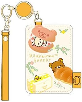 Amazon リラックマ 帆布リール付きパスケース バッグ 財布 ホビー