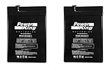 Wild Game Innovations Replacement Battery 6-Volt eDRENALINE Tab Style Rechargeable Battery - 2 Pack Beiter DC Power