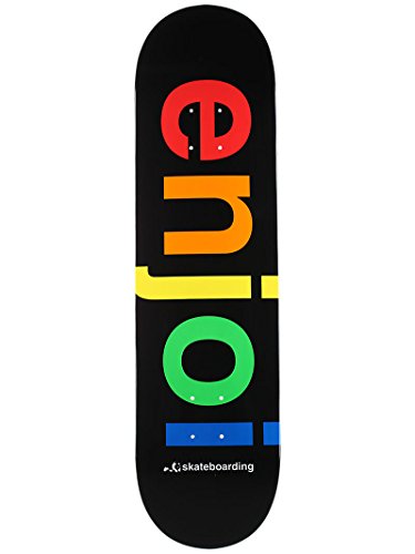 Enjoi Spectrum HYB Skateboard Decks Black 8.25