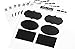 Chalky Talky 36 Reusable Large Chalkboard Labels Variety Pack - Big Sized Ovals, Marquee, Rectangles