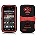 AIMO Rugged Wave Armor Case w/ Built-in Kickstand for ZTE Reef N810 [Virgin Mobile]